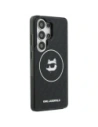 Etui Karl Lagerfeld IML Repeated Choupette MagSafe do Samsung Galaxy S26 Ultra czarny