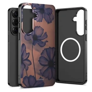 Etui Tech-Protect Lamano MagSafe do Samsung Galaxy S26 Velvet Night