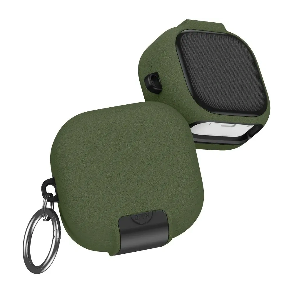 Etui Tech-Protect Slim Hook do Samsung Galaxy Buds 4 / 4 Pro Olive Green