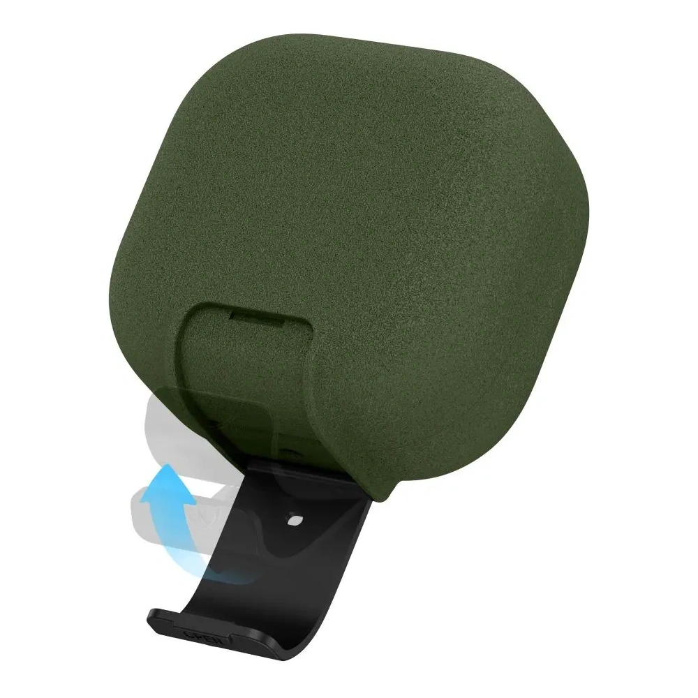 Etui Tech-Protect Slim Hook do Samsung Galaxy Buds 4 / 4 Pro Olive Green