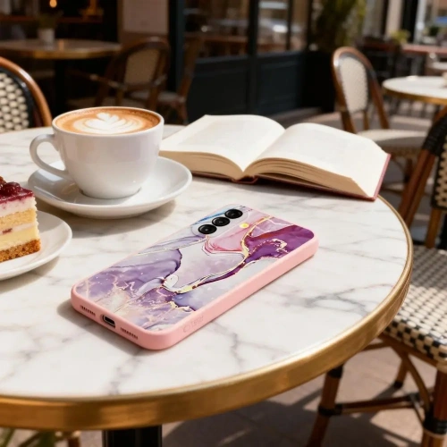 Etui Tech-Protect Icon do Samsung Galaxy A57 5G Marble
