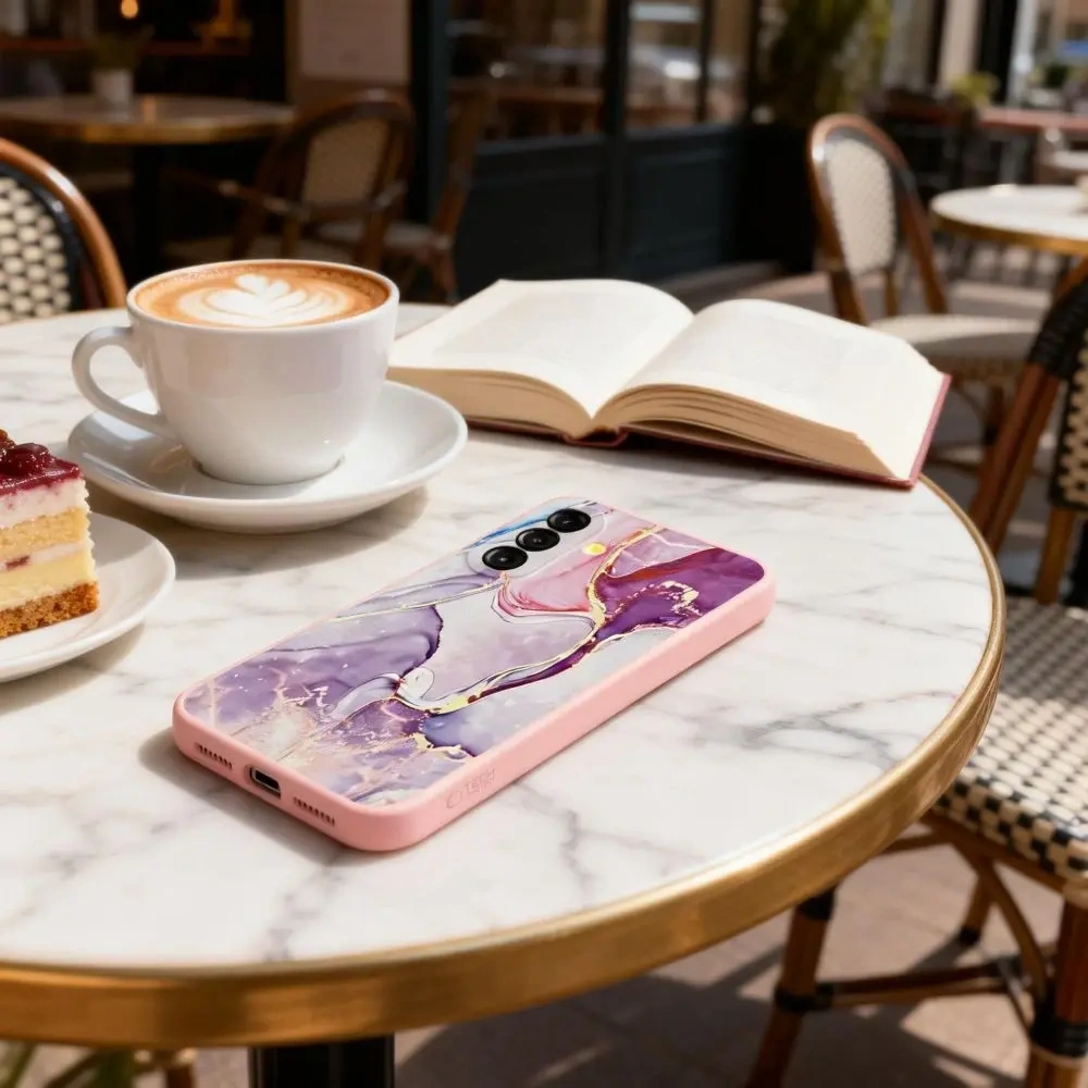 Etui Tech-Protect Icon do Samsung Galaxy A57 5G Marble