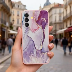 Etui Tech-Protect Icon do Samsung Galaxy A57 5G Marble