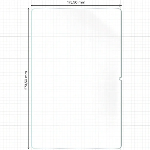 Folia imitująca papier Bizon Film Tab Papirus do Samsung Galaxy Tab S9 / S9 FE [2 PACK]