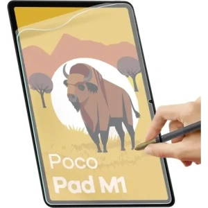 Folia imitująca papier Bizon Film Tab Papirus do Samsung Galaxy Tab S9 / S9 FE [2 PACK]