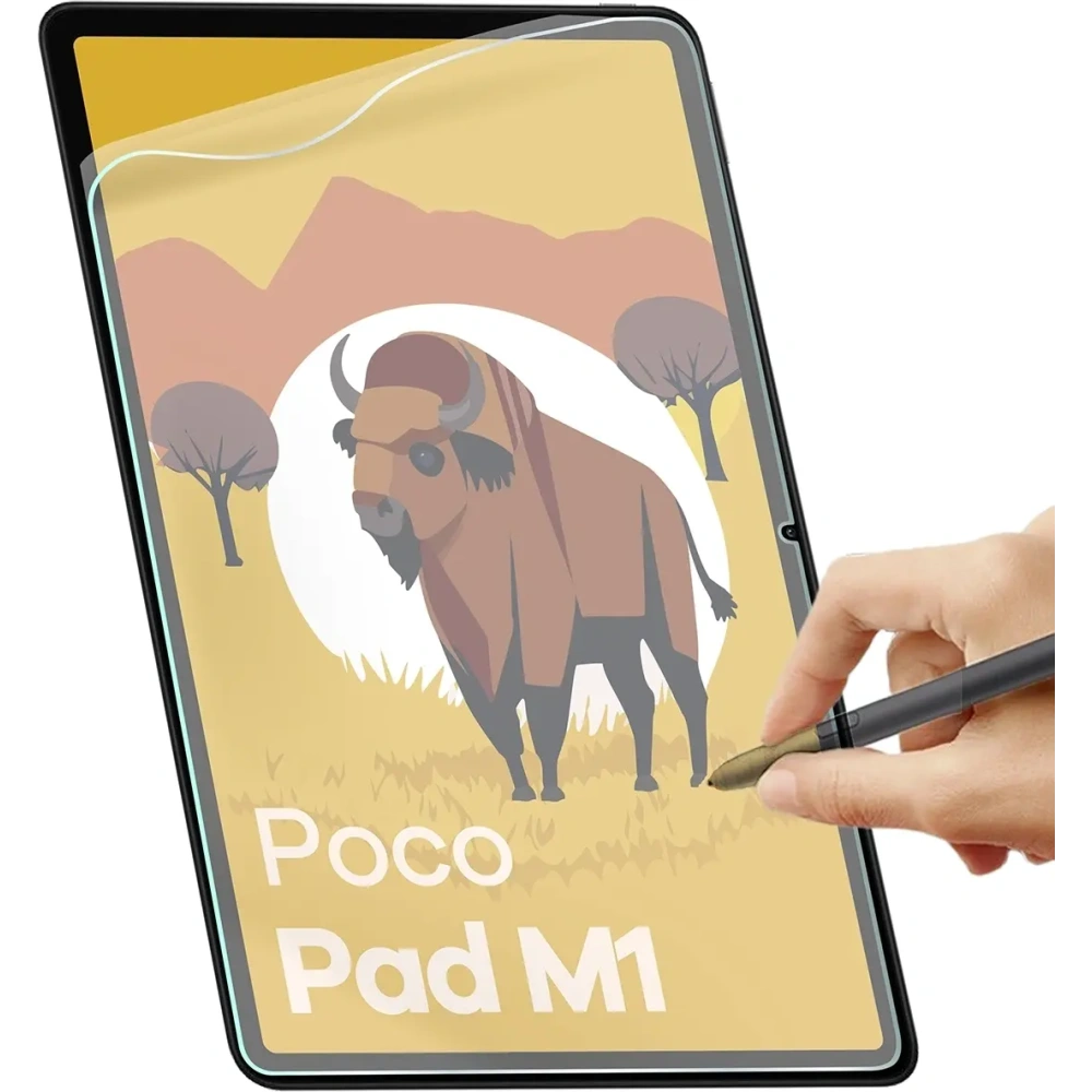 Folia imitująca papier Bizon Film Tab Papirus do Samsung Galaxy Tab S9 / S9 FE [2 PACK]