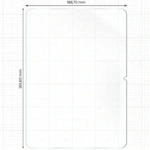 Folia imitująca papier Bizon Film Tab Papirus do Samsung Galaxy Tab S9 / S9 FE [2 PACK]