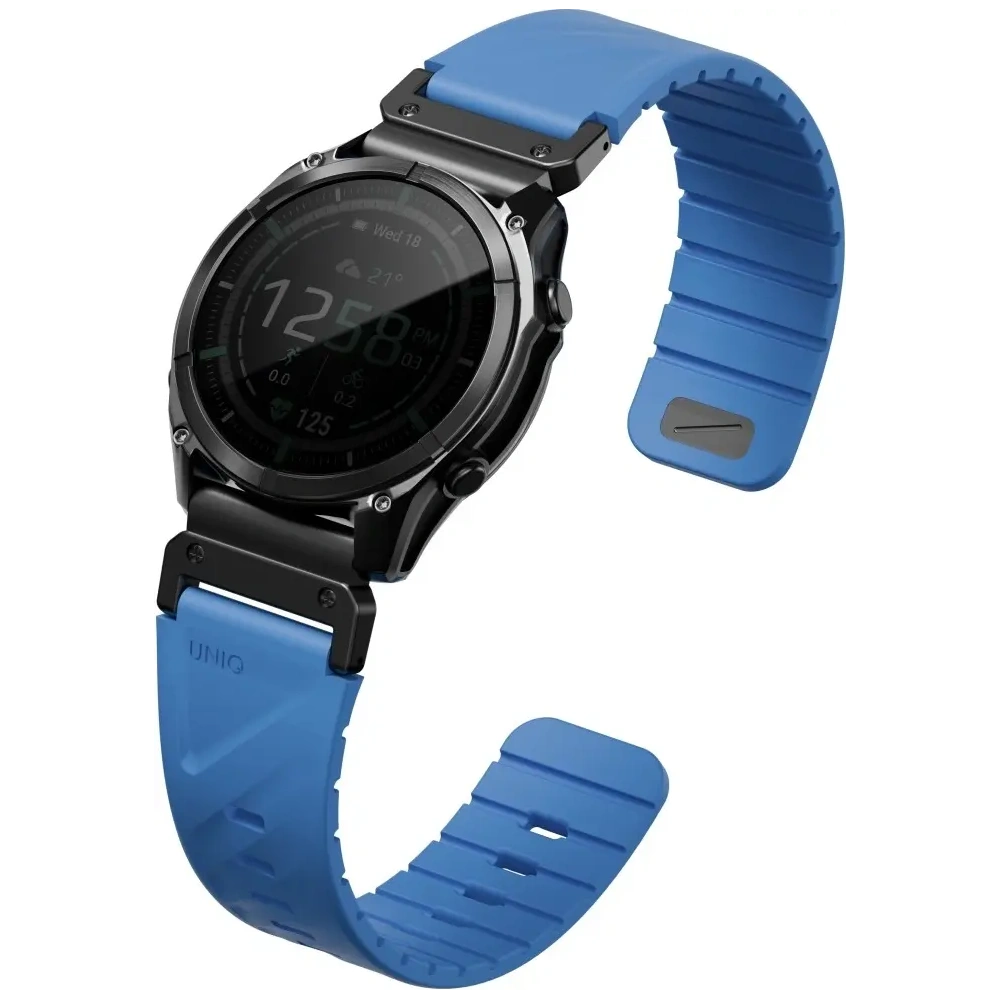 Pasek UNIQ Fluo do Garmin 22mm niebieski