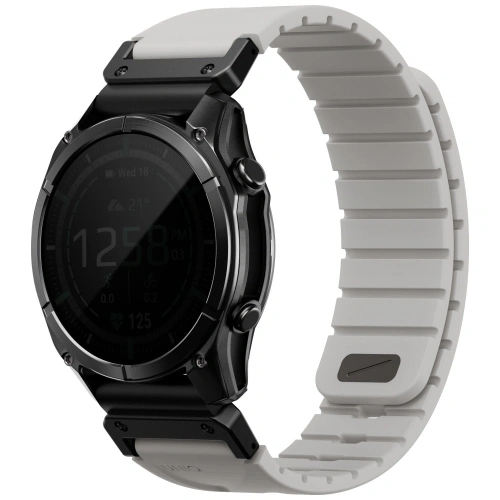 Pasek UNIQ Fluo do Garmin 22mm szary