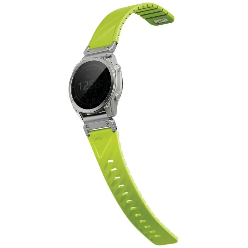 Pasek UNIQ Fluo do Garmin 26mm limonka