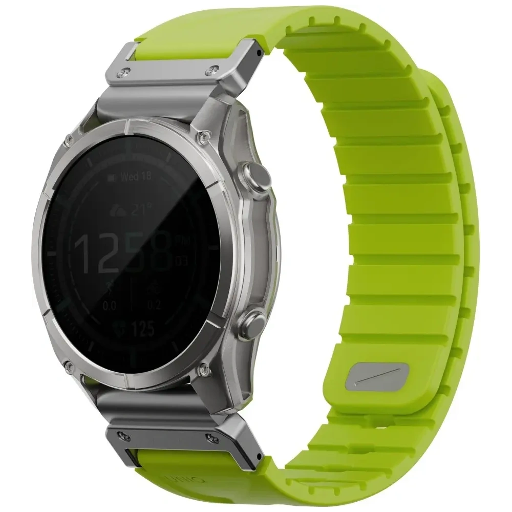 Pasek UNIQ Fluo do Garmin 26mm limonka