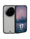 Etui Bizon Case Angelo do Xiaomi 17 Ultra przydymione z czarną ramką