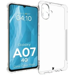 Elastyczne etui + 2x szkło hartowane Bizon Case Clear Pack do Samsung Galaxy A07 4G