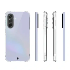 Elastyczne etui + 2x szkło hartowane Bizon Case Clear Pack do Samsung Galaxy A37 5G