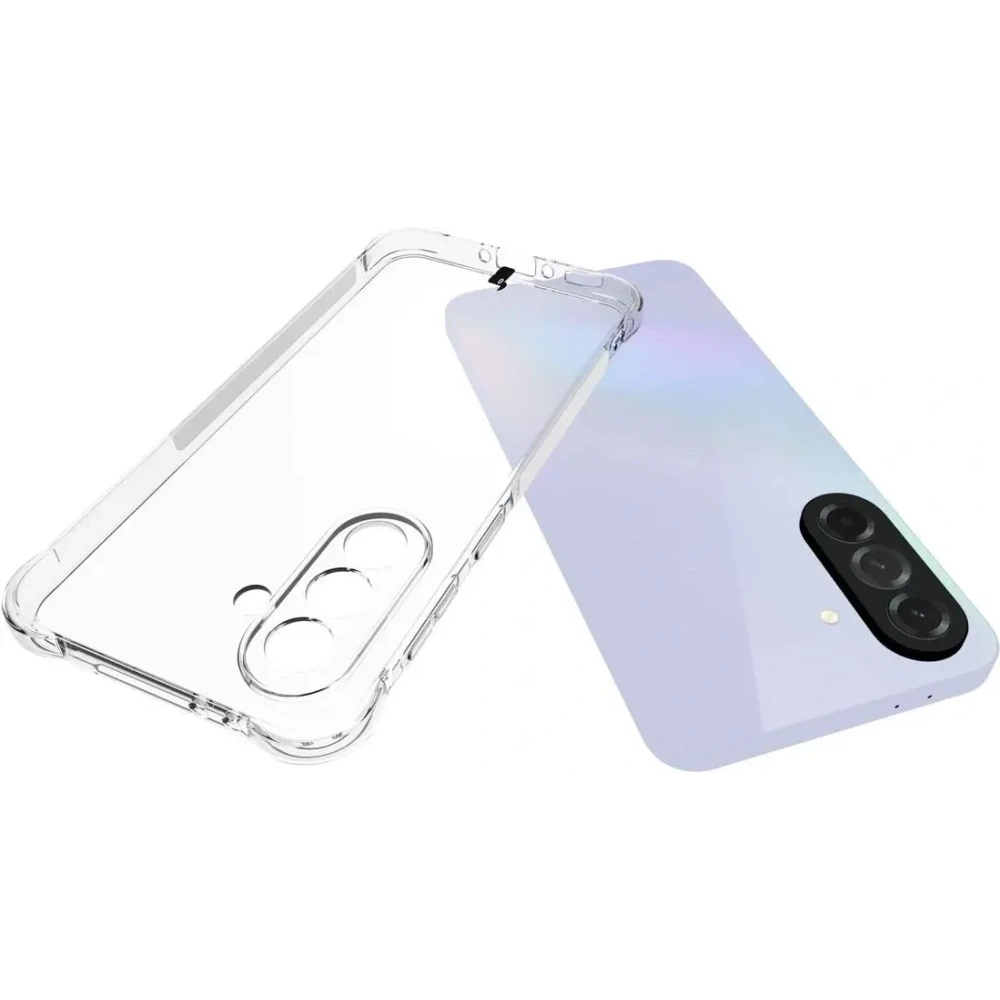 Elastyczne etui + 2x szkło hartowane Bizon Case Clear Pack do Samsung Galaxy A37 5G