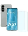 Elastyczne etui + 2x szkło hartowane Bizon Case Clear Pack do Samsung Galaxy A57 5G