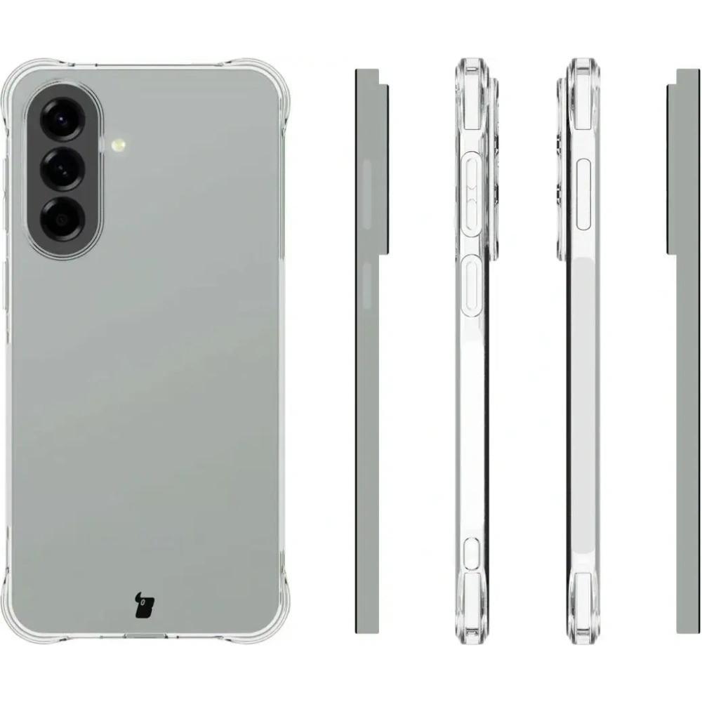 Elastyczne etui + 2x szkło hartowane Bizon Case Clear Pack do Samsung Galaxy A57 5G