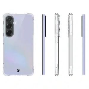 Elastyczne etui + 2x szkło hartowane Bizon Case Clear Pack do Samsung Galaxy S26