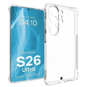 Elastyczne etui + 2x szkło hartowane Bizon Case Clear Pack do Samsung Galaxy S26 Ultra