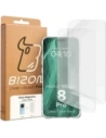 Elastyczne etui + 2x folia na ekran Bizon Case Clear Pack do Honor Magic8 Pro