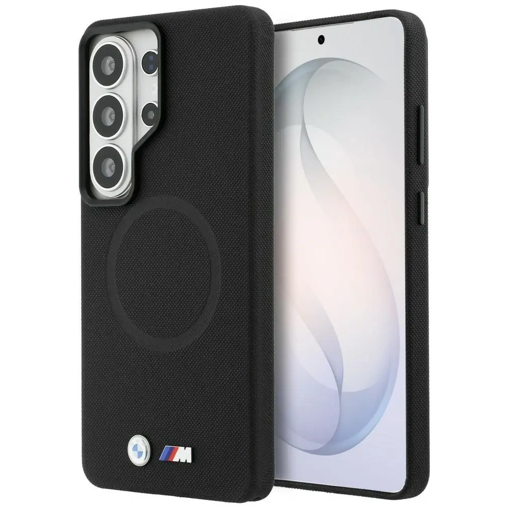 Etui BMW M Metal Logo MagSafe do Samsung Galaxy S26 Ultra czarny