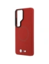 Etui BMW M Metal Logo MagSafe do Samsung Galaxy S26 Ultra czerwony