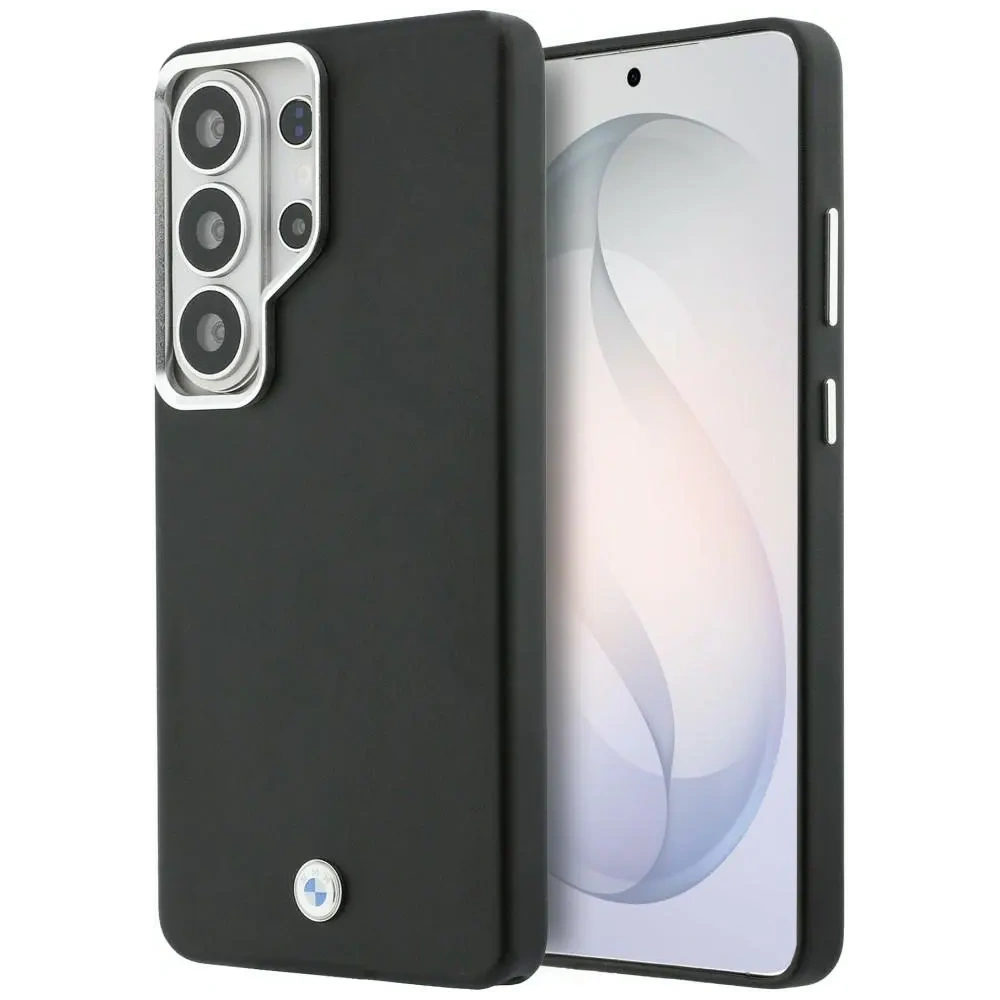 Etui BMW Sign Metal Logo MagSafe do Samsung Galaxy S26 Ultra czarny