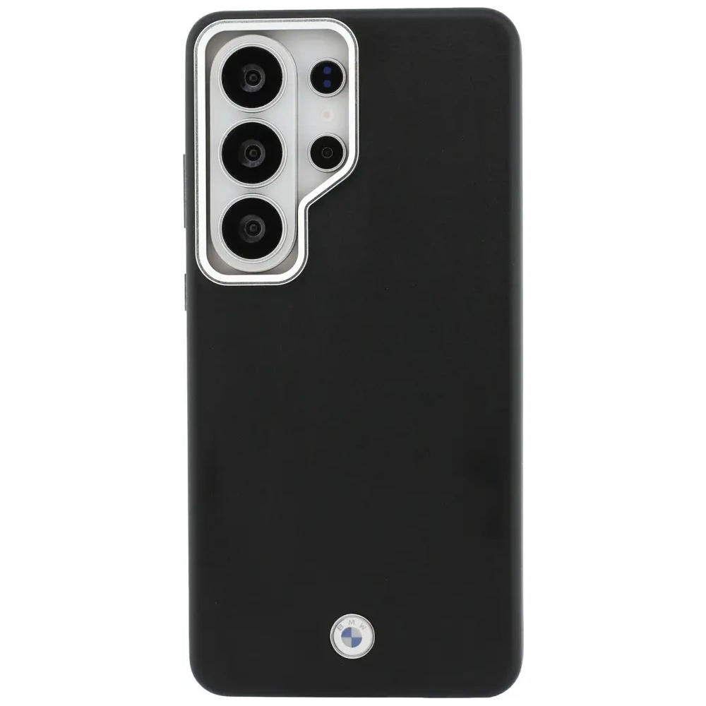 Etui BMW Sign Metal Logo MagSafe do Samsung Galaxy S26 Ultra czarny