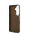 Etui Guess 4G Script MagSafe do Samsung Galaxy S26 brązowy