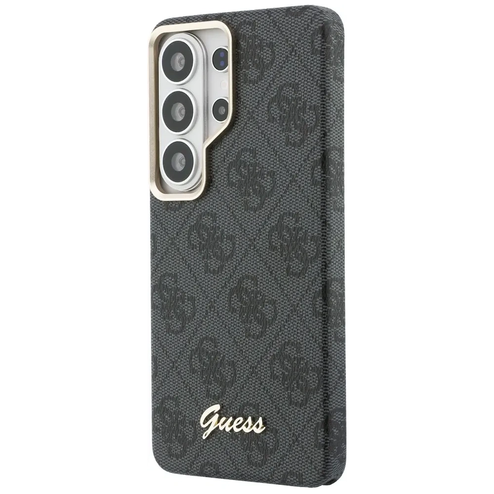 Etui Guess 4G Script MagSafe do Samsung Galaxy S26 Ultra czarny