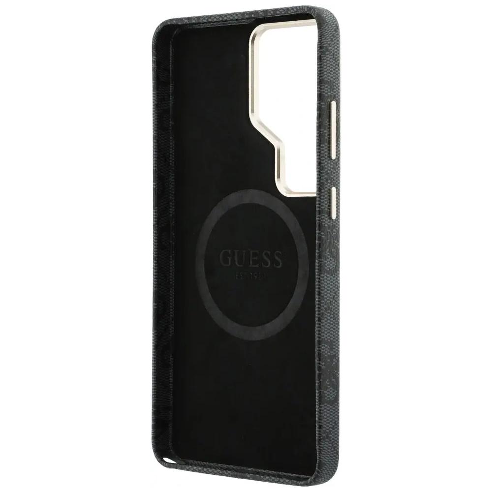 Etui Guess 4G Script MagSafe do Samsung Galaxy S26 Ultra czarny