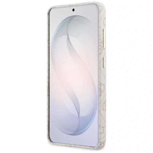 Etui Guess 4G Triangle Logo MagSafe do Samsung Galaxy S26 różowy