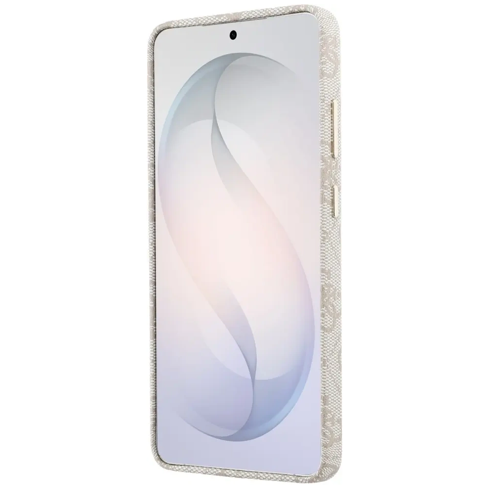 Etui Guess 4G Triangle Logo MagSafe do Samsung Galaxy S26 Ultra różowy