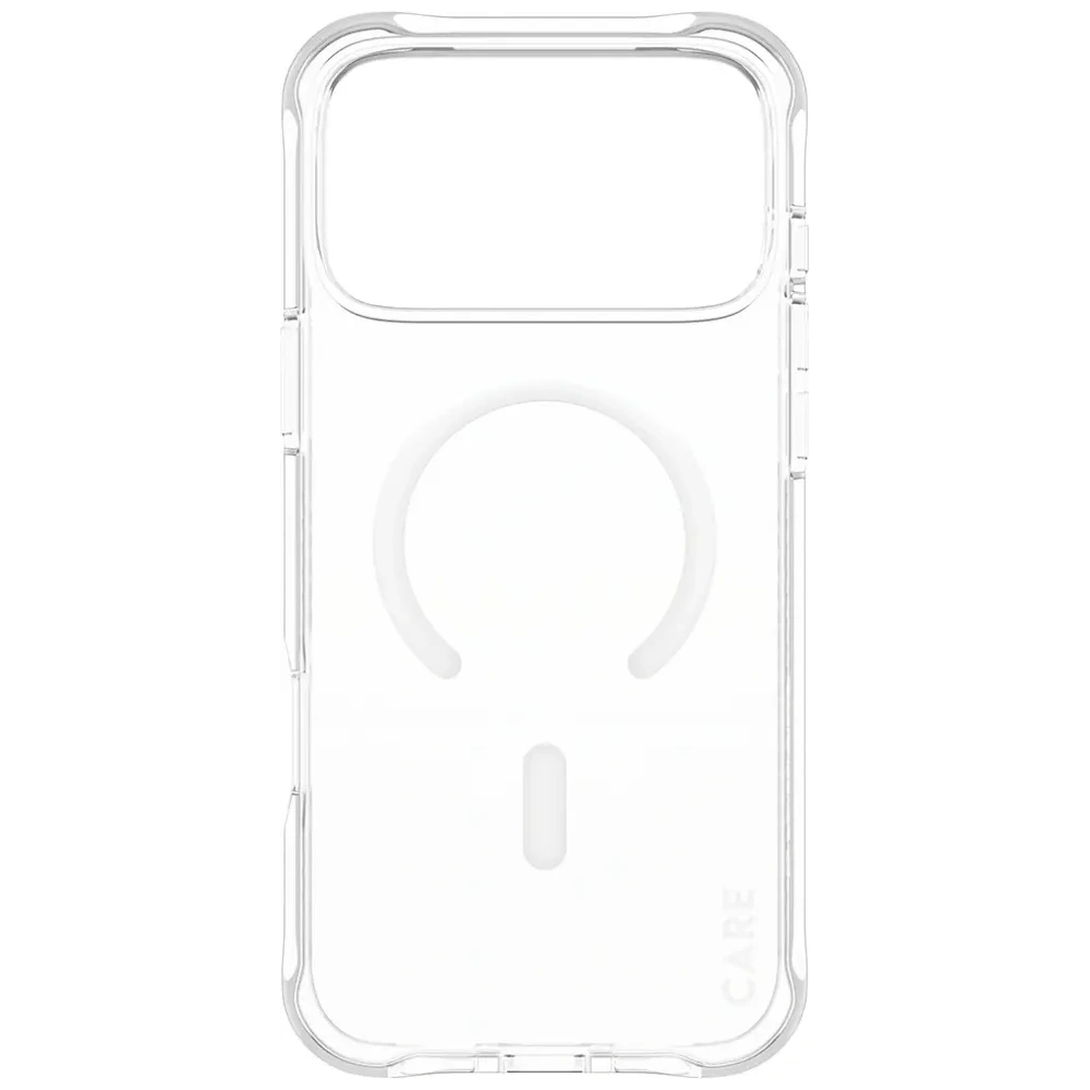 Etui CARE by PanzerGlass Fashionable Samba w. White MagSafe do Apple iPhone 17 Pro Max przezroczysty