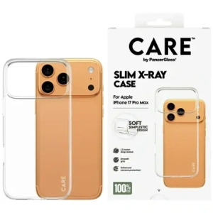 Etui CARE by PanzerGlass Fashionable X-Ray Soft Basic do Apple iPhone 17 Pro Max przezroczysty