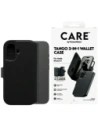 Etui CARE by PanzerGlass Feature Tango 2w1 Wallet Case MagSafe do Apple iPhone 17 czarny