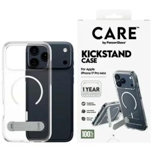 Etui CARE by PanzerGlass Feature w. Kickstand MagSafe do Apple iPhone 17 Pro Max przezroczysty