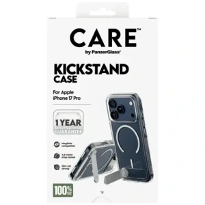 Etui CARE by PanzerGlass Feature w. Kickstand MagSafe do Apple iPhone 17 Pro przezroczysty