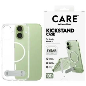 Etui CARE by PanzerGlass Feature w. Kickstand MagSafe do Apple iPhone 17 przezroczysty