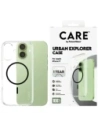 Etui CARE by PanzerGlass Flagship Urban Explorer w. Black MagSafe do Apple iPhone 17 przezroczysty