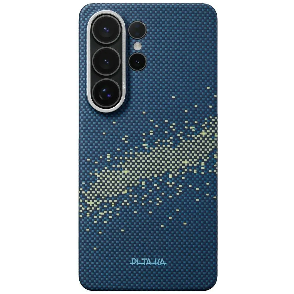 Etui PITAKA Edge Case MagSafe do Samsung Galaxy S26 Ultra milky way galaxy