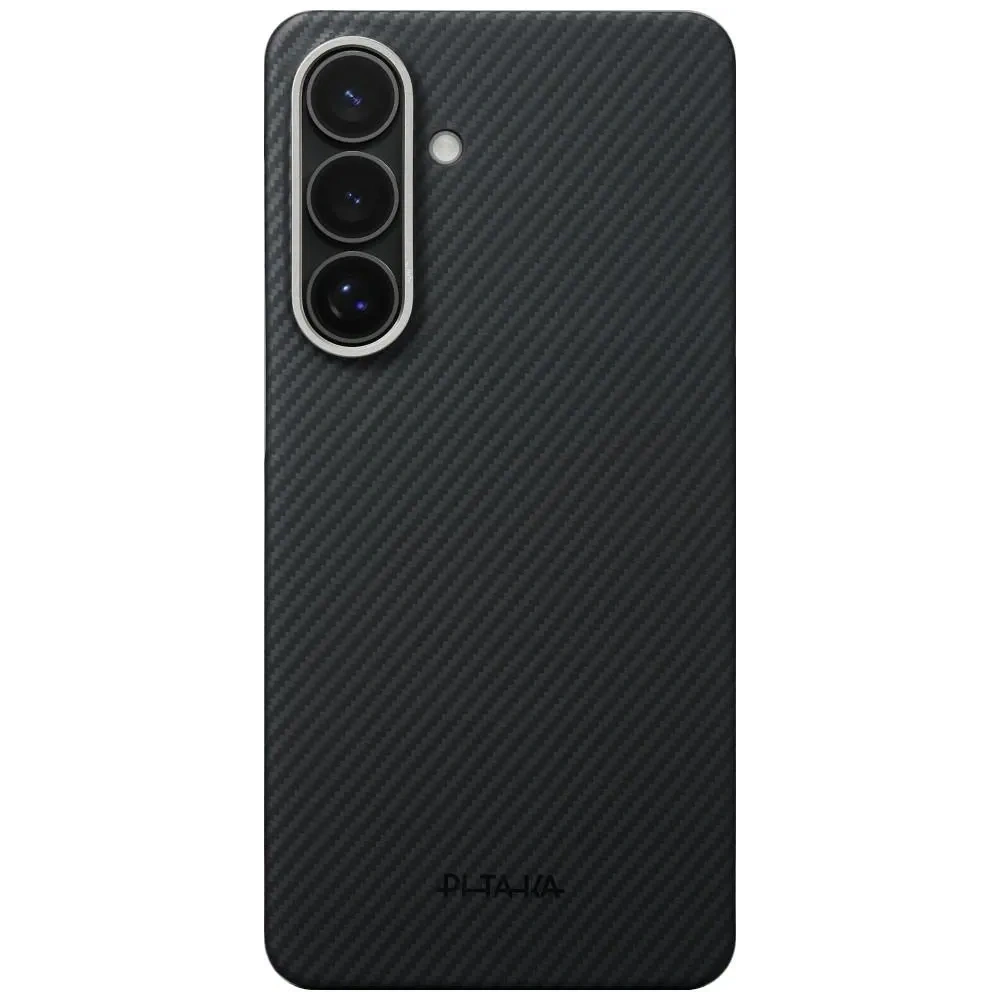 Etui PITAKA Edge Case MagSafe do Samsung Galaxy S26+ Plus czarno-szary