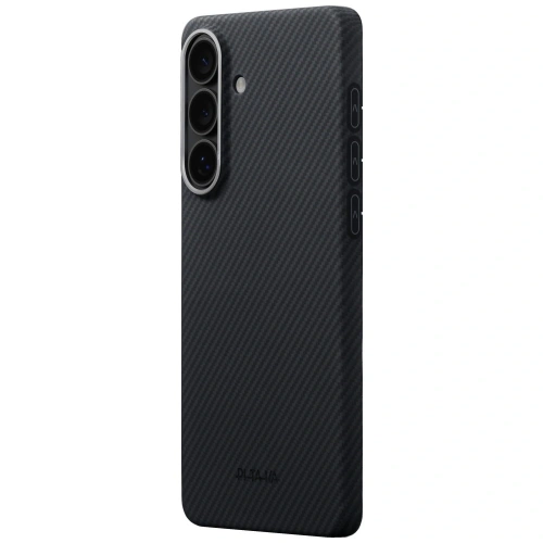 Etui PITAKA Edge Case MagSafe do Samsung Galaxy S26+ Plus czarno-szary