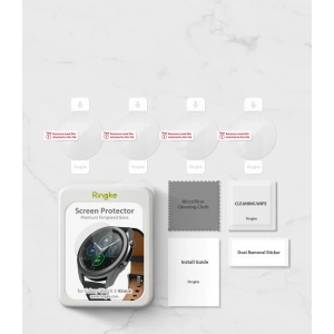 Kup Set de sticlă întărită Ringke ID Glass Samsung Galaxy Watch 3 45mm [4 PACK] - RGK1246 - {ean13} - Sklep Home Screen