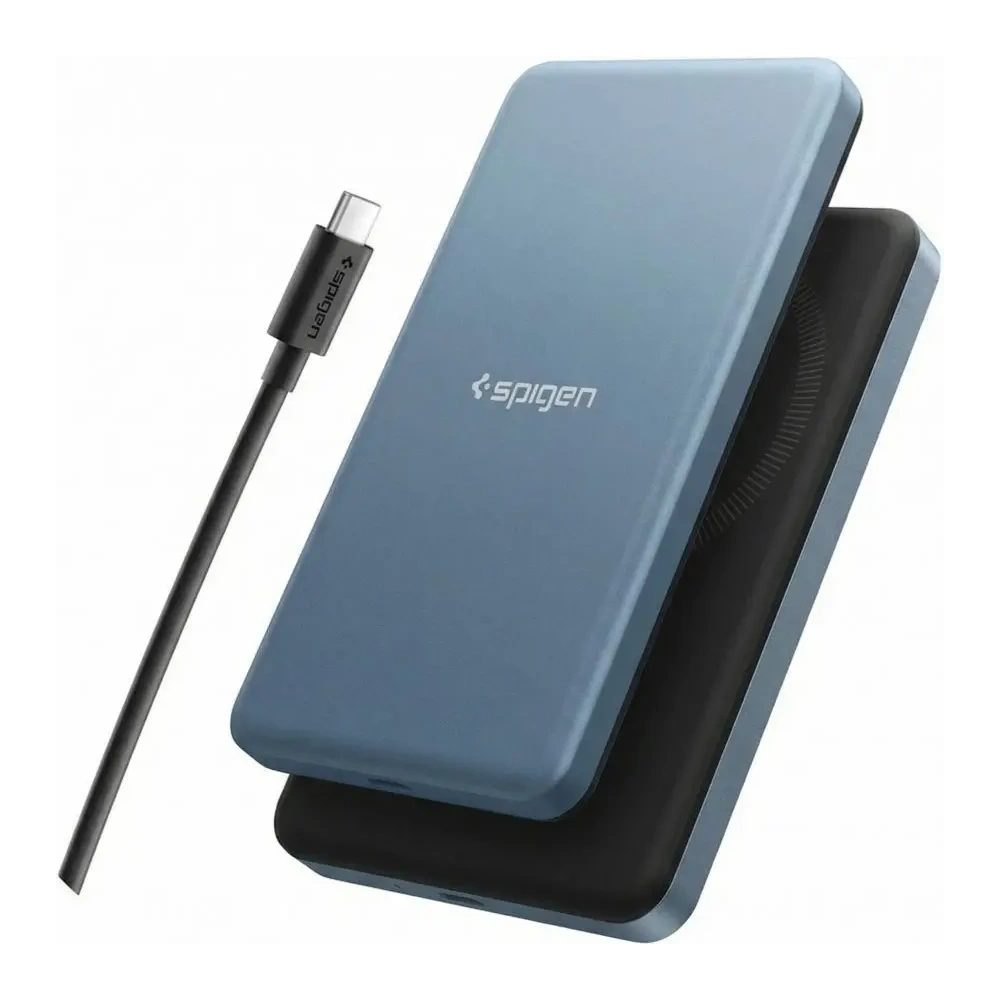 Powerbank Spigen EA2205MQ Essential MagSafe PowerBank 5000mAh 22.5W QI2 Teal Blue