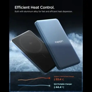 Powerbank Spigen EA2205MQ Essential MagSafe PowerBank 5000mAh 22.5W QI2 Teal Blue