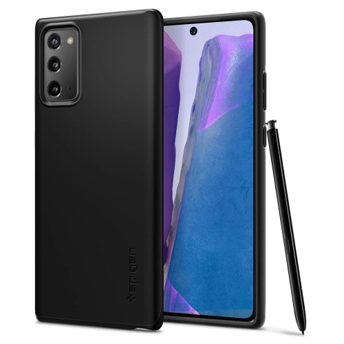 Kup Spigen Samsung Tasche Thin Fit Galaxy Note 20 Schwarz - SPN1232BLK - {ean13} - Sklep Home Screen