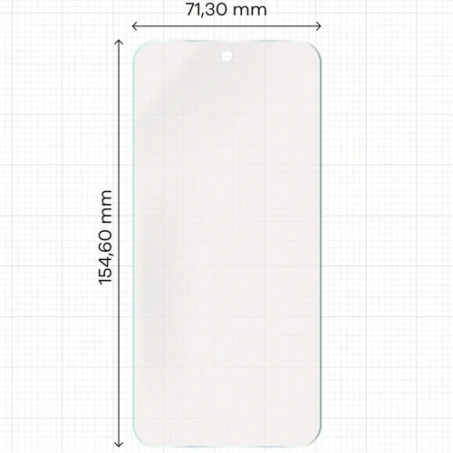 Folia matowa Bizon Glass Film Sun do Oppo Reno 15 FS
