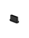 Zatyczka do portu ładowania Bizon Accessories Dust Plug dla urządzeń z portem typu C czarna