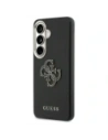 Etui Guess Grained Big 4G Metal Logo do Samsung Galaxy S26 czarny